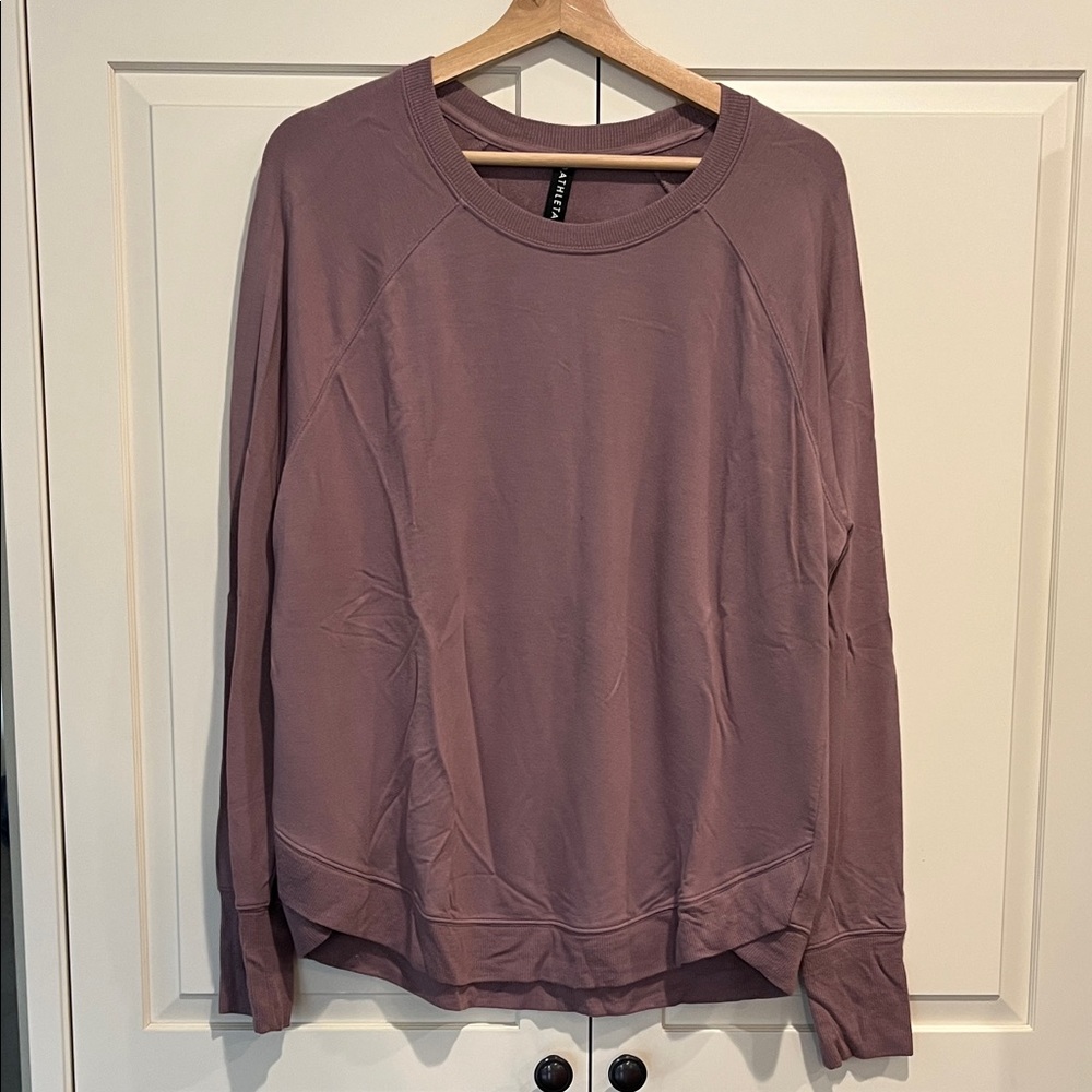 Athleta Dusty Purple Sweatshirt